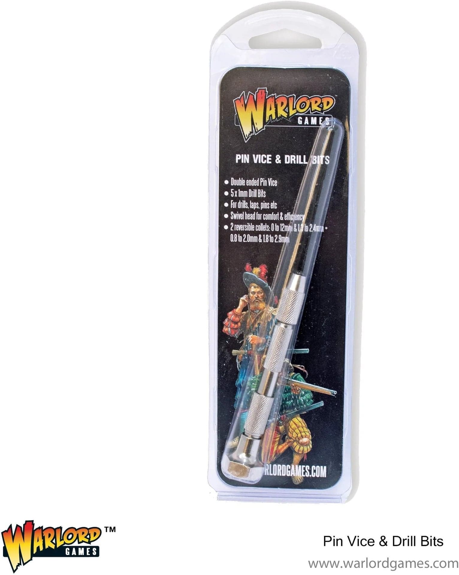 Warlord Pin Vice and Drill Bits - Image 1