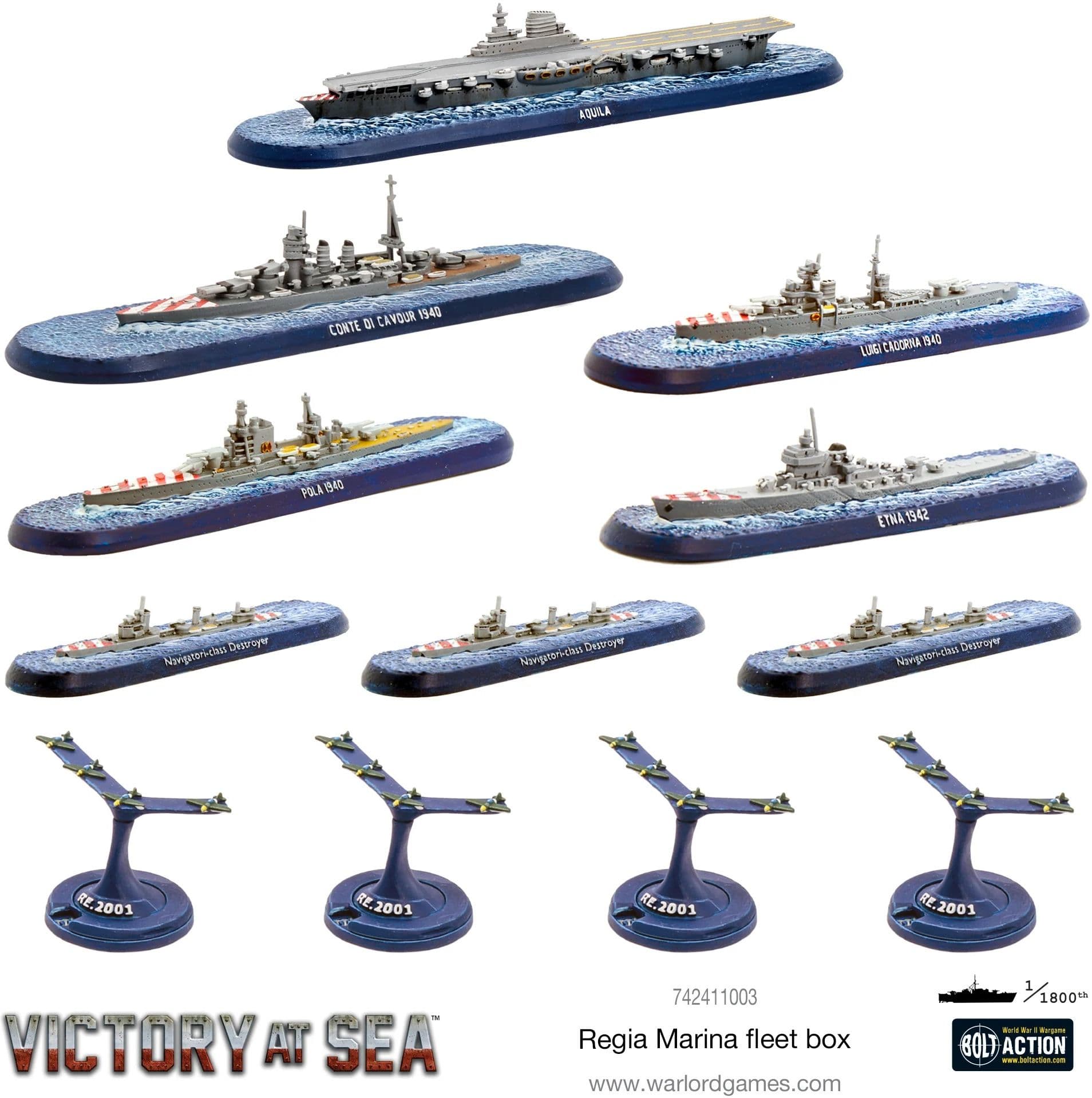 Victory at Sea Regia Marina fleet box - Image 1