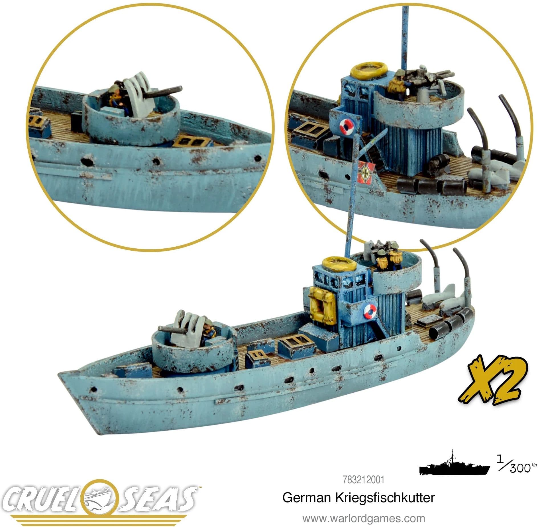 Cruel Seas: German Kriegsfischkutter - Image 1