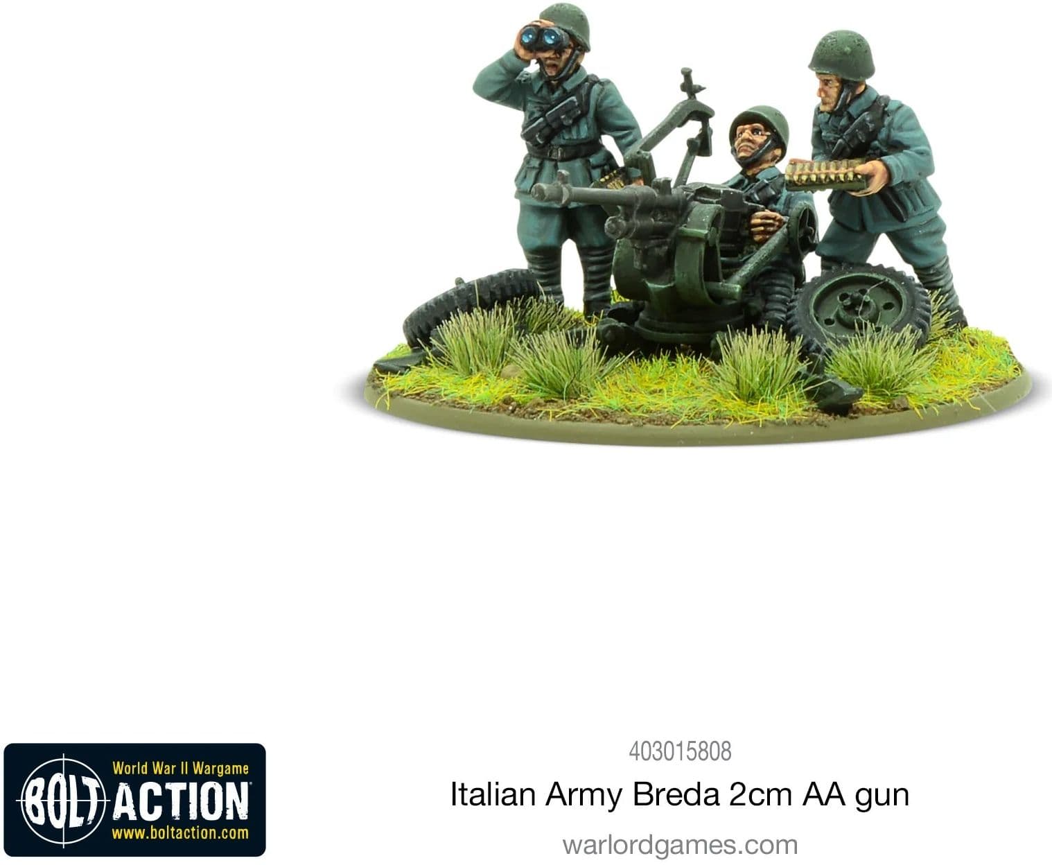 Italian Army Breda 2cm AA gun