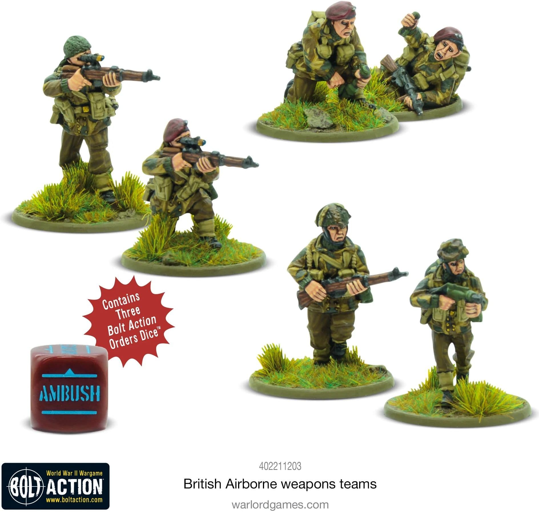 British Airborne weapons teams