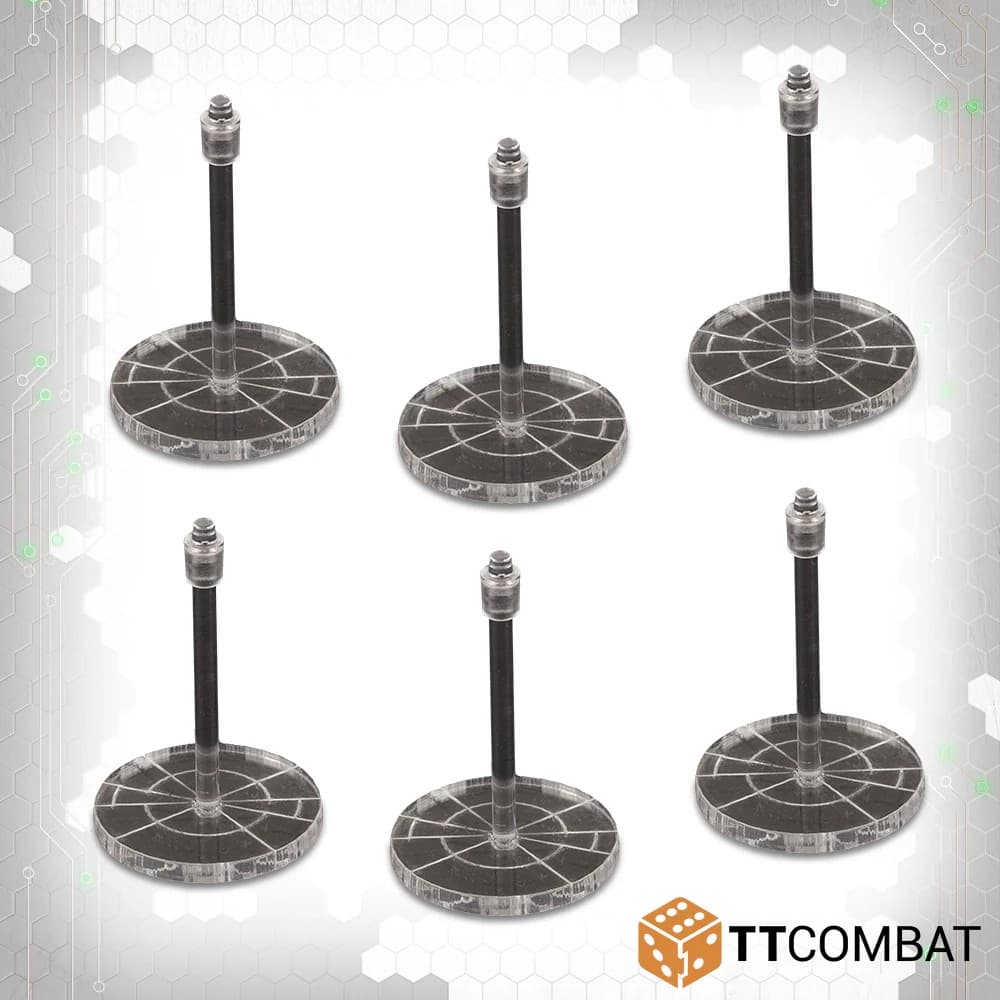 Dropfleet Commander Light Clear Base Pack - Image 1