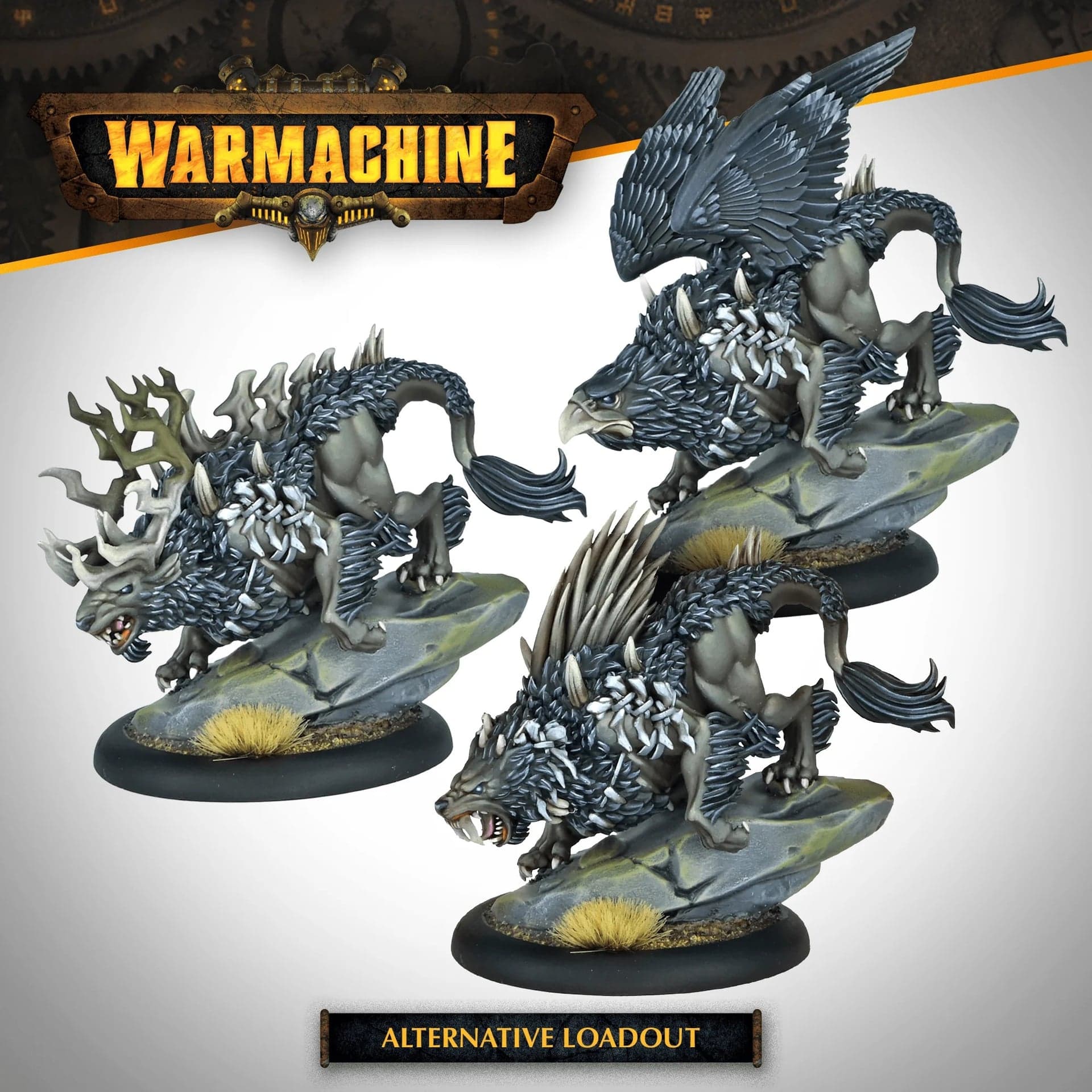 Warmachine: Old Umbrey Feral Warbeast - Image 1