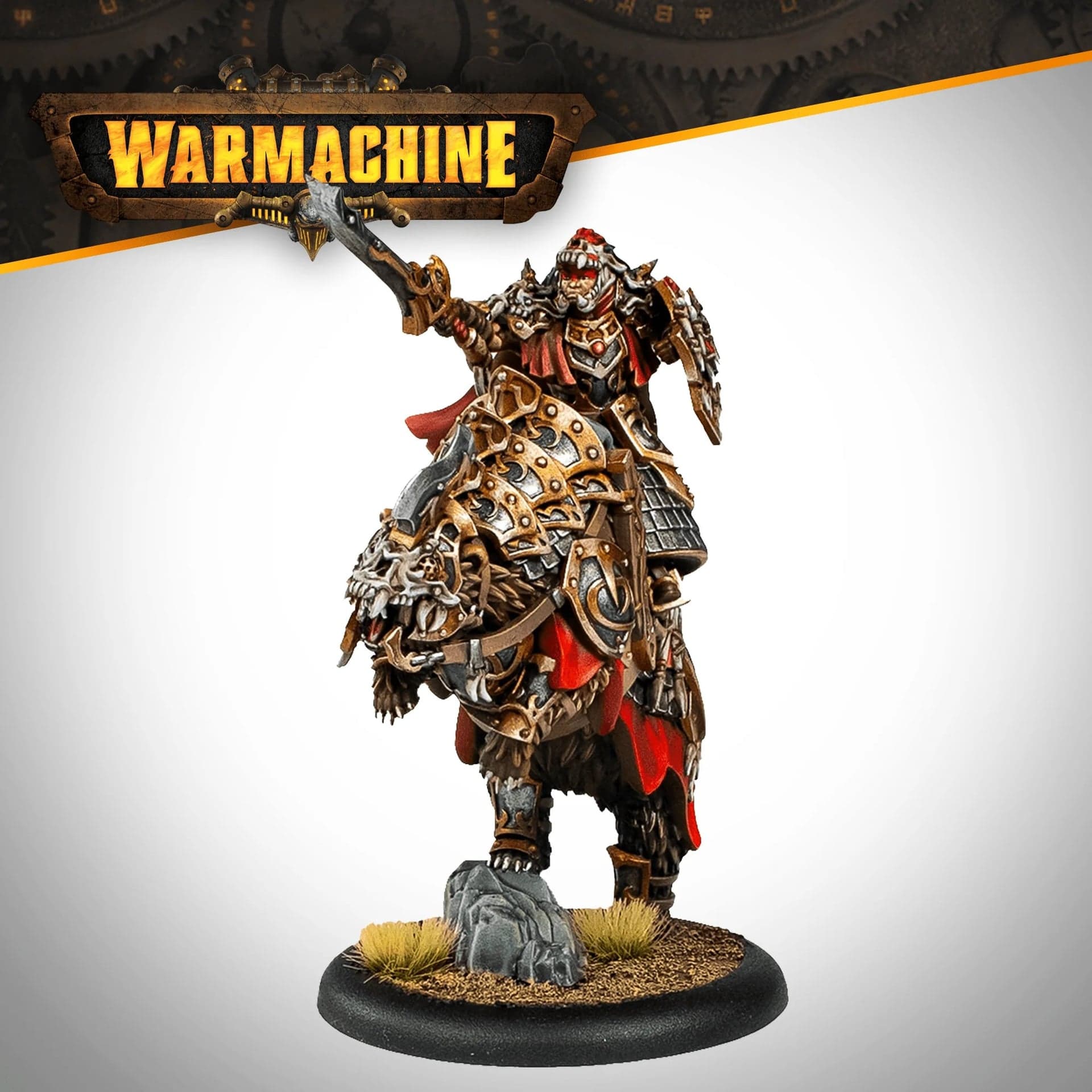 Warmachine: Old Umbrey Liegemen Ursan Champion - Image 1