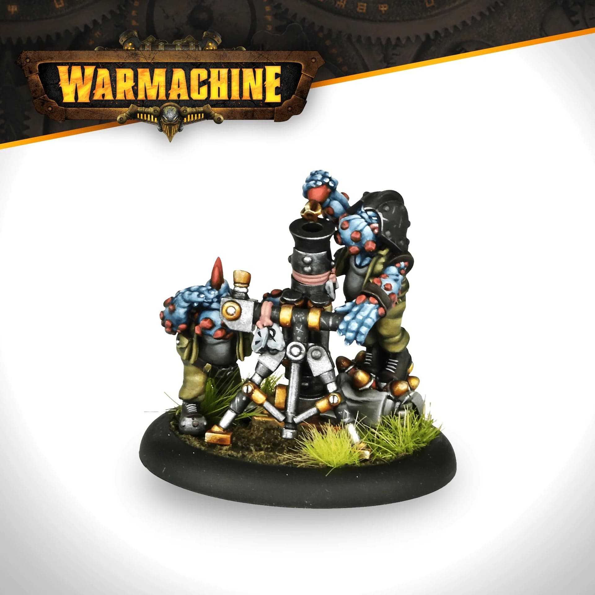 Warmachine: Southern Kriels Kithguard Mortar Team - Image 1