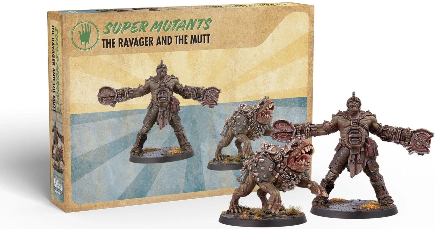 Fallout: Miniatures - The Ravager & The Mutt