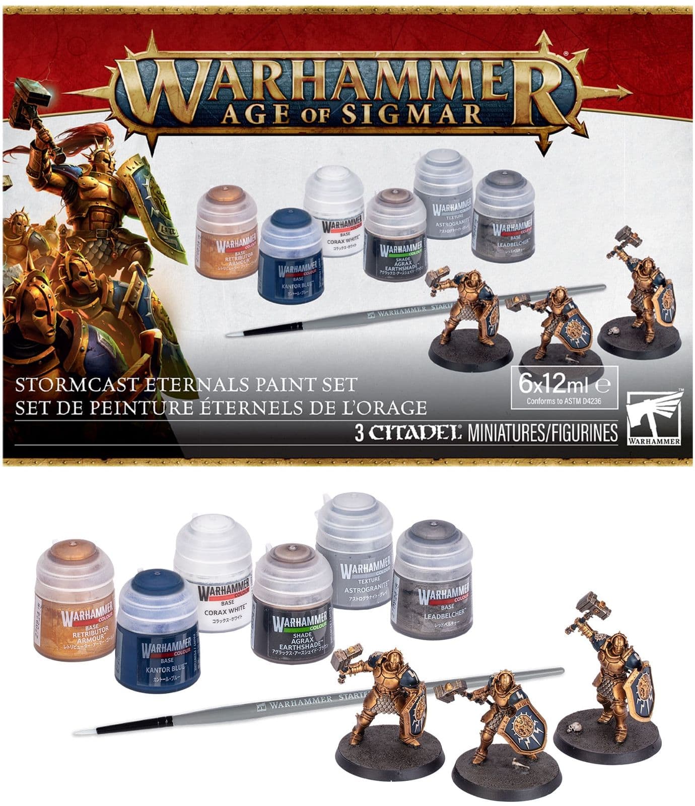 Stormcast Eternals Paint Set