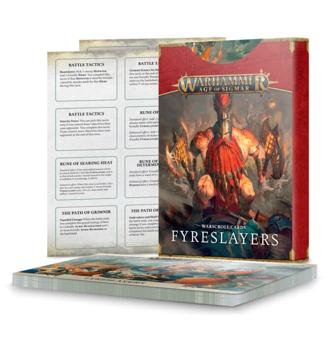 Warscroll Cards: Fireslayers - Image 1