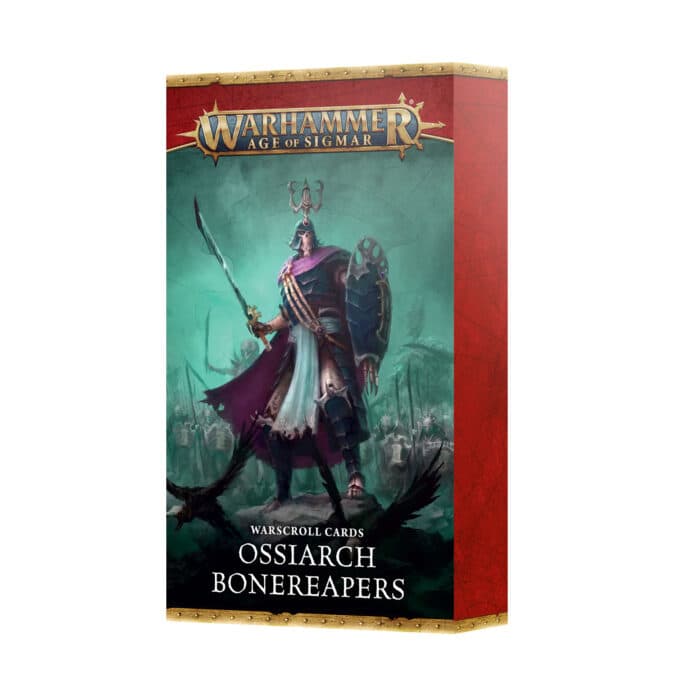 Ossiarch Bonereapers Warscrolls Cards ENG