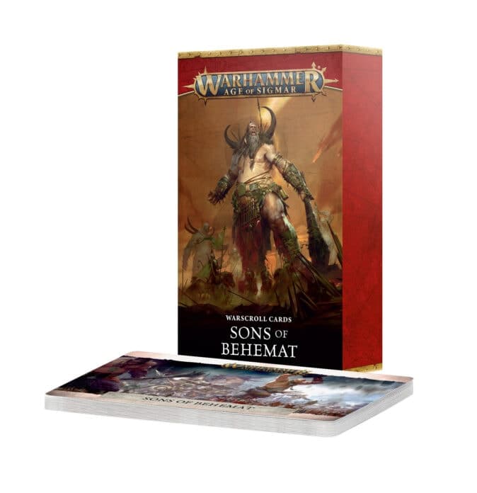 Sons Of Behemat Warscroll Cards ENG - Image 1