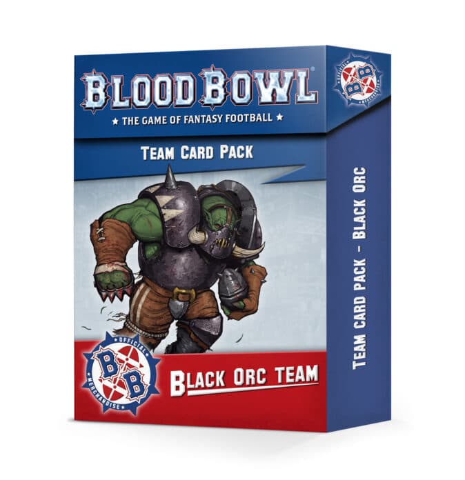 Blood Bowl: Black Orc Team Card pack