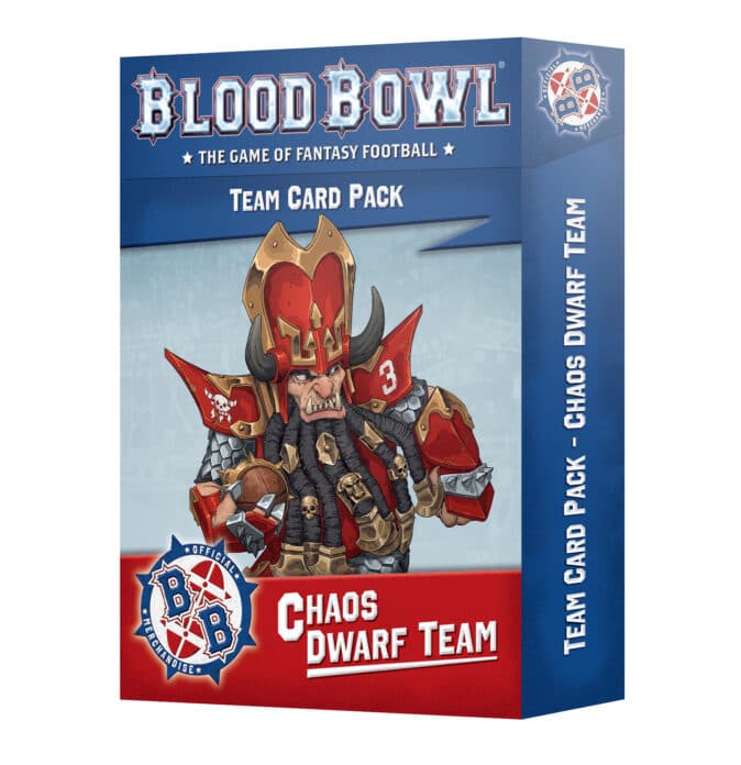 Blood Bowl: Chao sDwarf Team: Card Pack