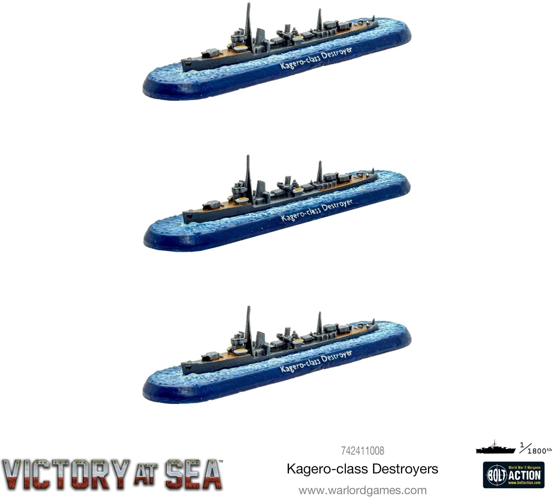 Victory at Sea - Kagero-class Destroyers