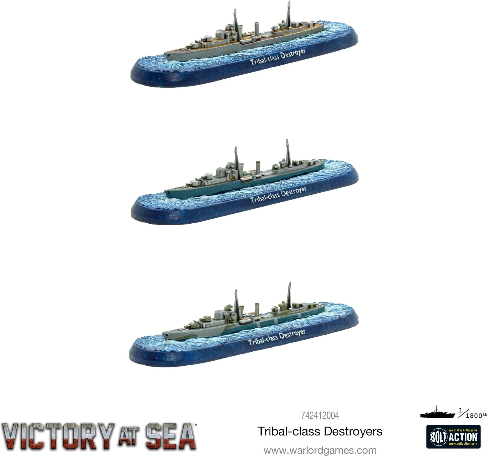 Victory at Sea - Tribal-class destroyers - Image 1