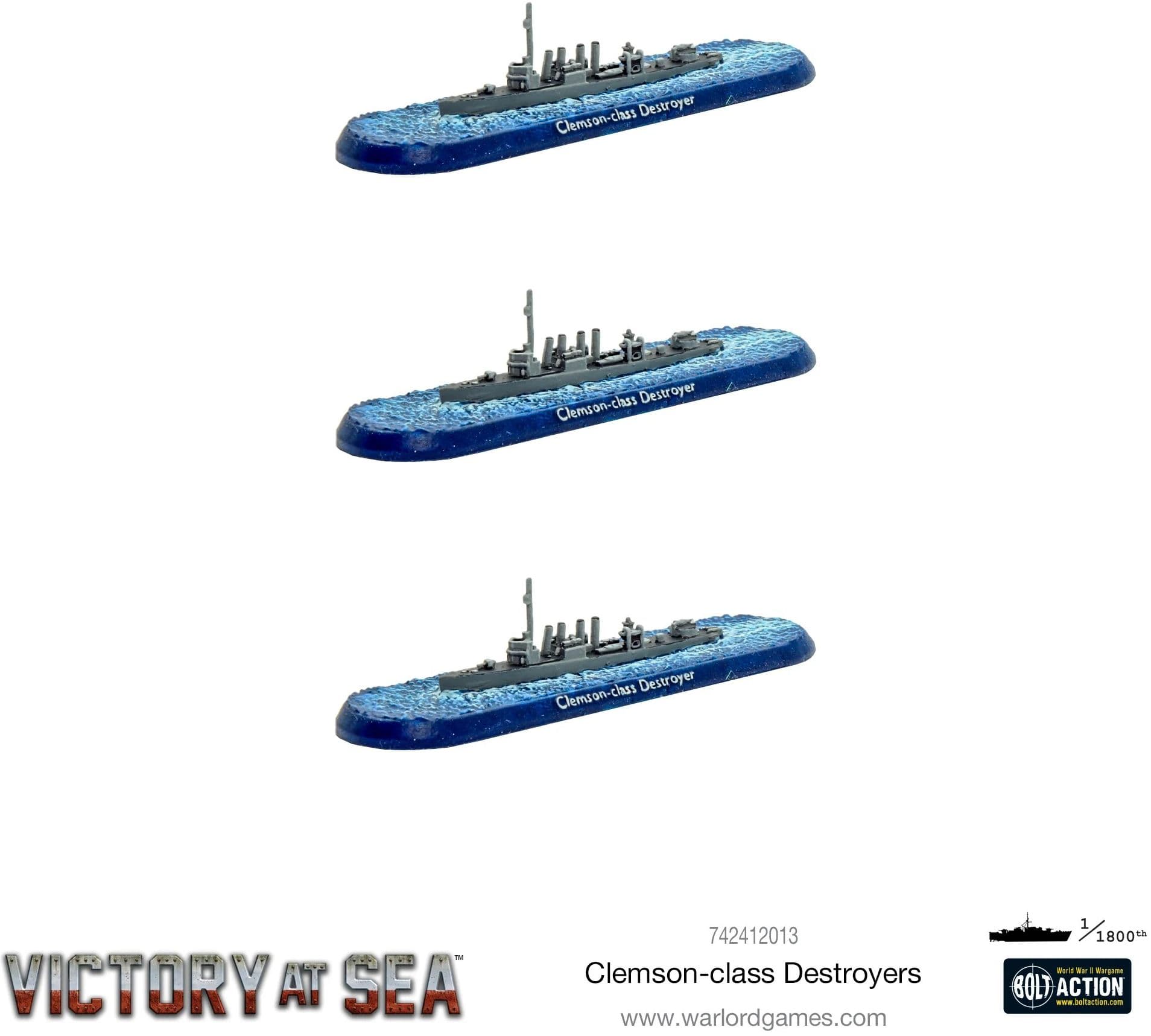 Victory at Sea - Clemson-class destroyers