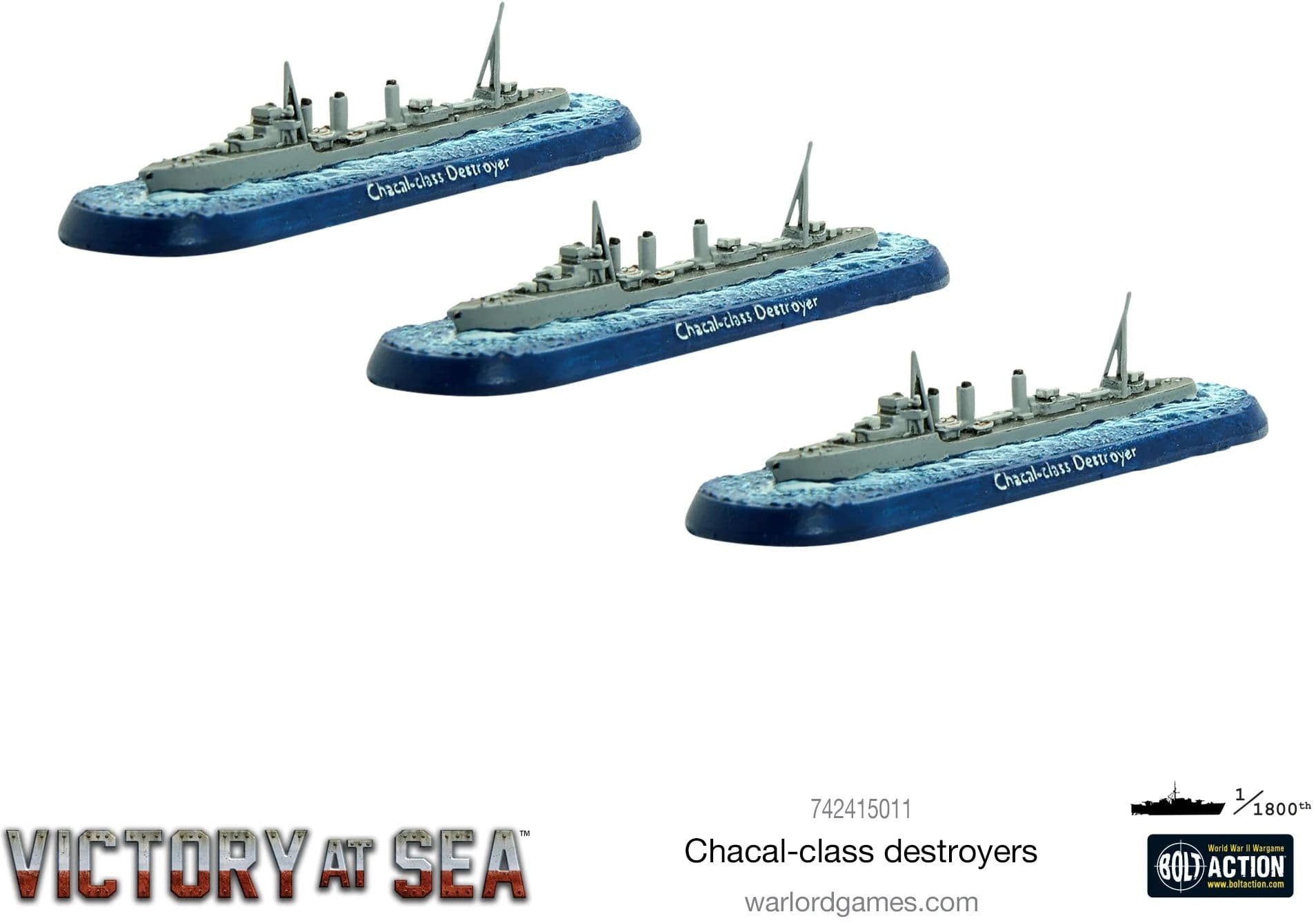 Victory at Sea - Chacal-class destroyers - Image 1