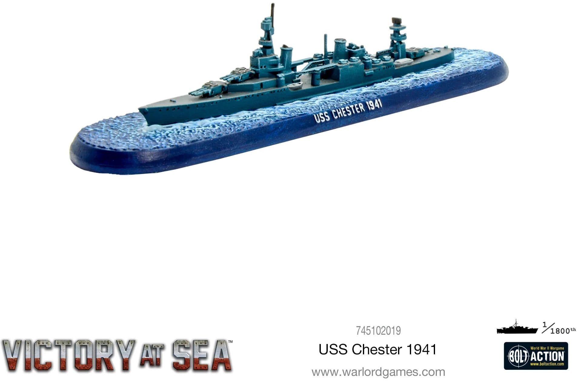 Victory at Sea - USS Chester - Image 1