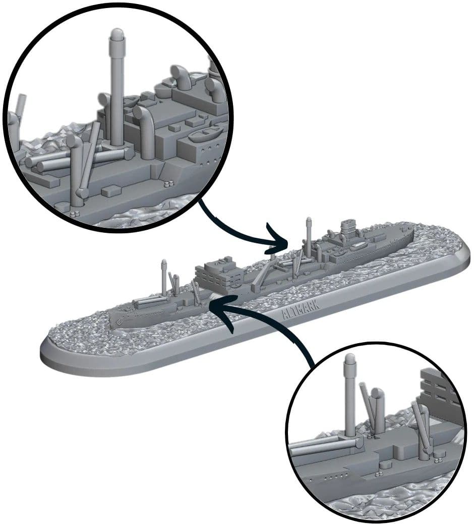 German Altmark Tanker Model - Image 1