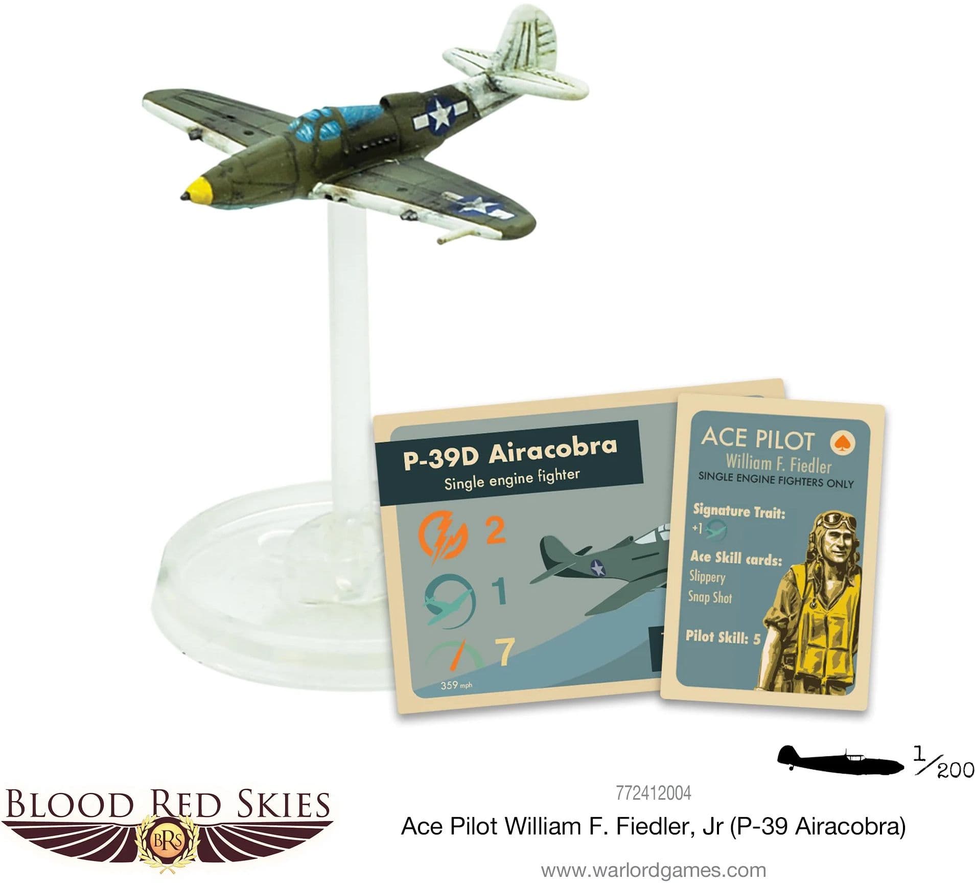 Blood Red Skies US Ace Pilot William F. Fiedler Jr - Image 1