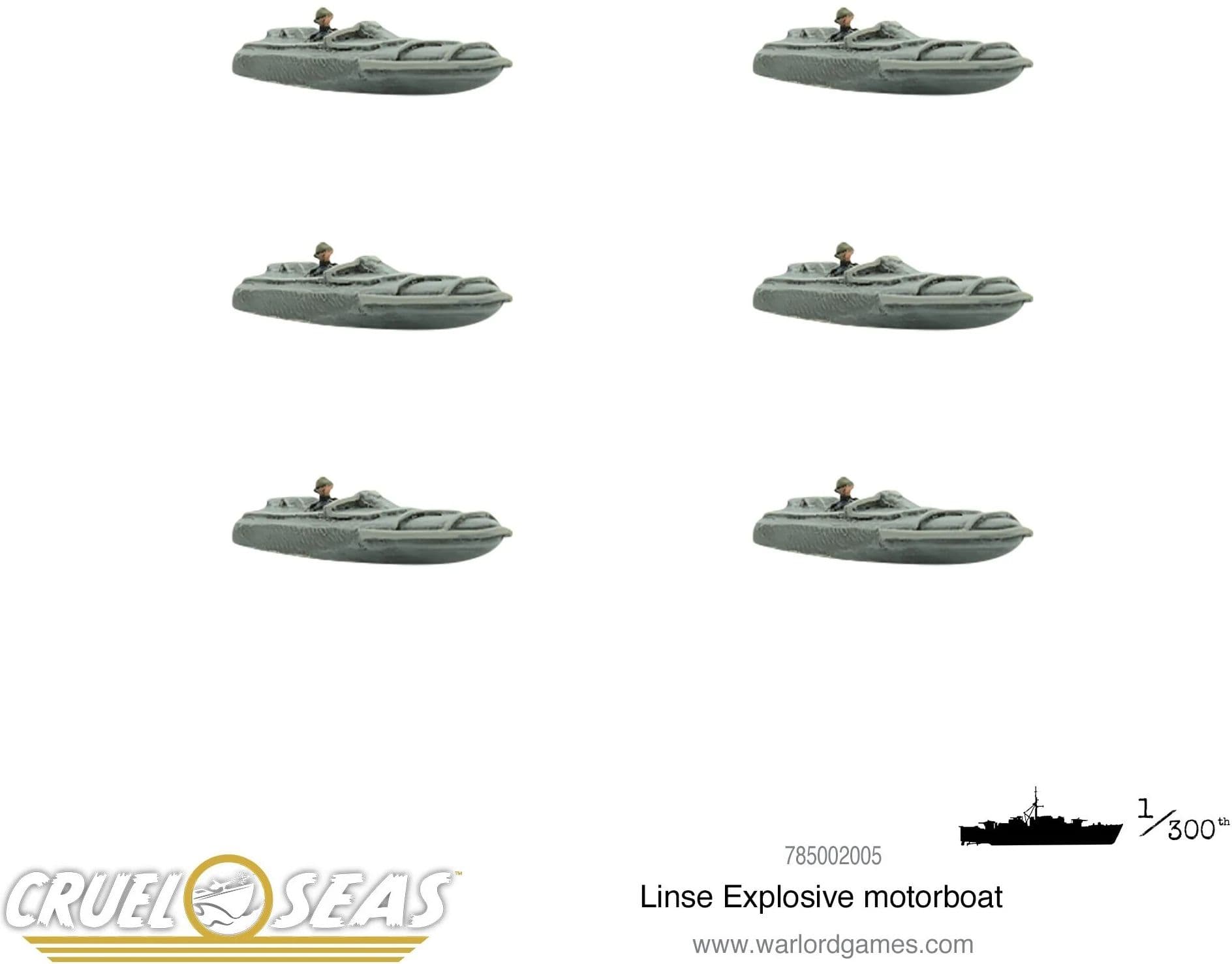 Cruel Seas: Linse explosive motorboat - Image 1