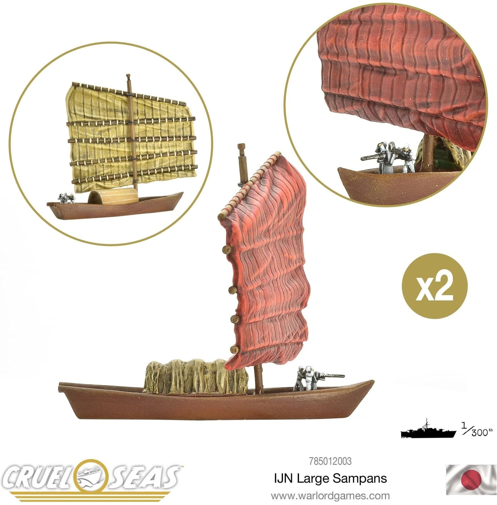 IJN Large Sampans - Image 1