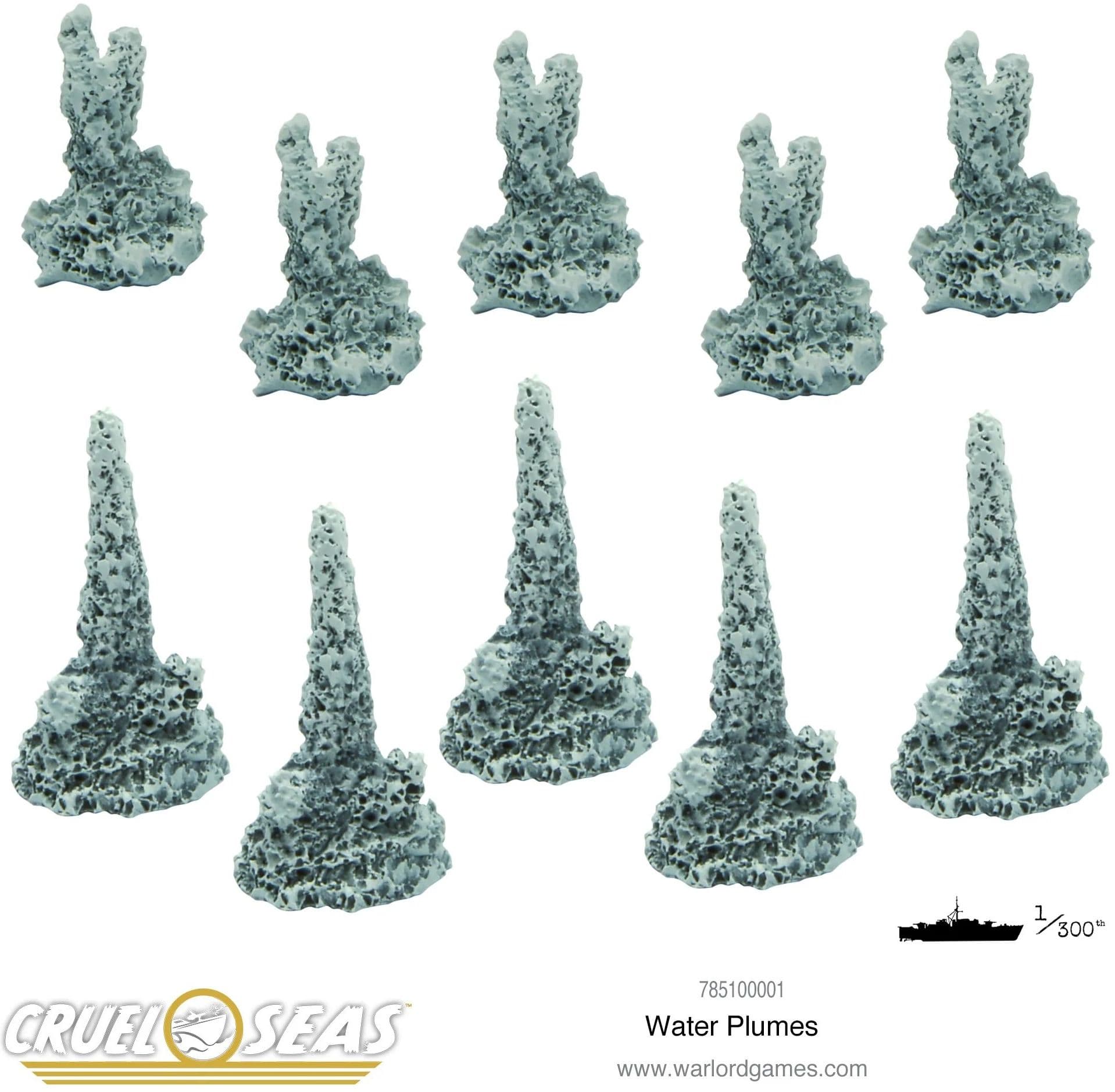 Cruel Seas water plumes pack