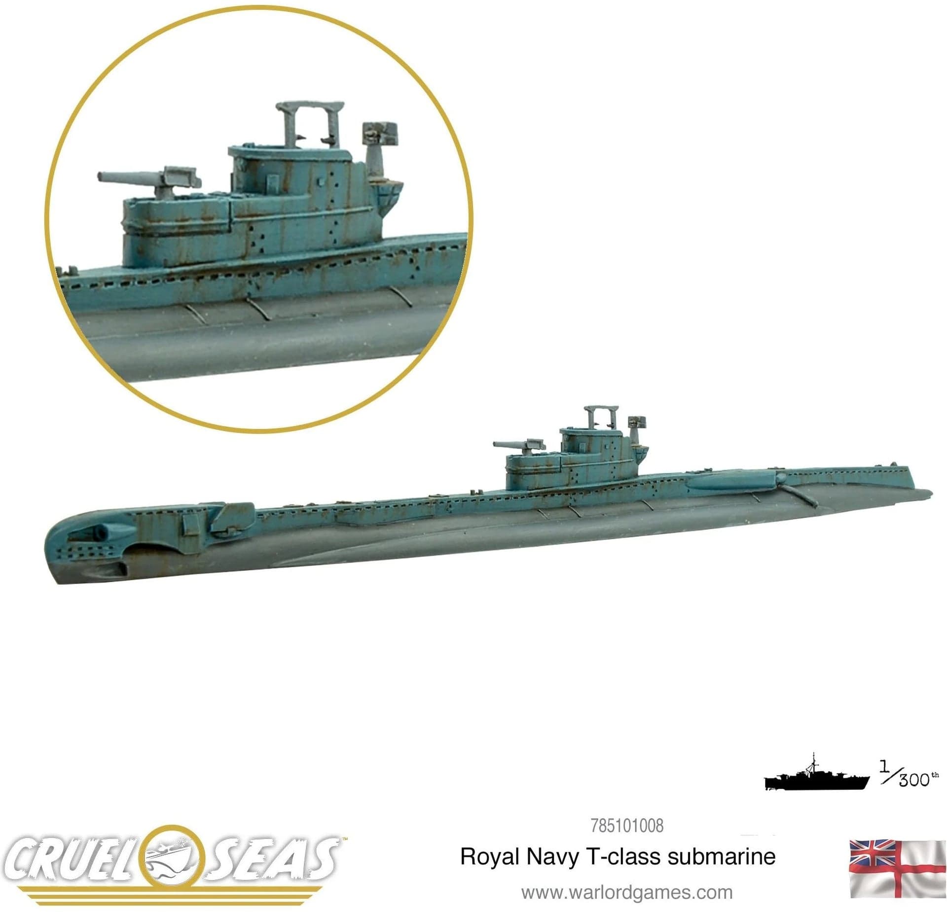 Cruel Seas: Royal Navy T-class submarine