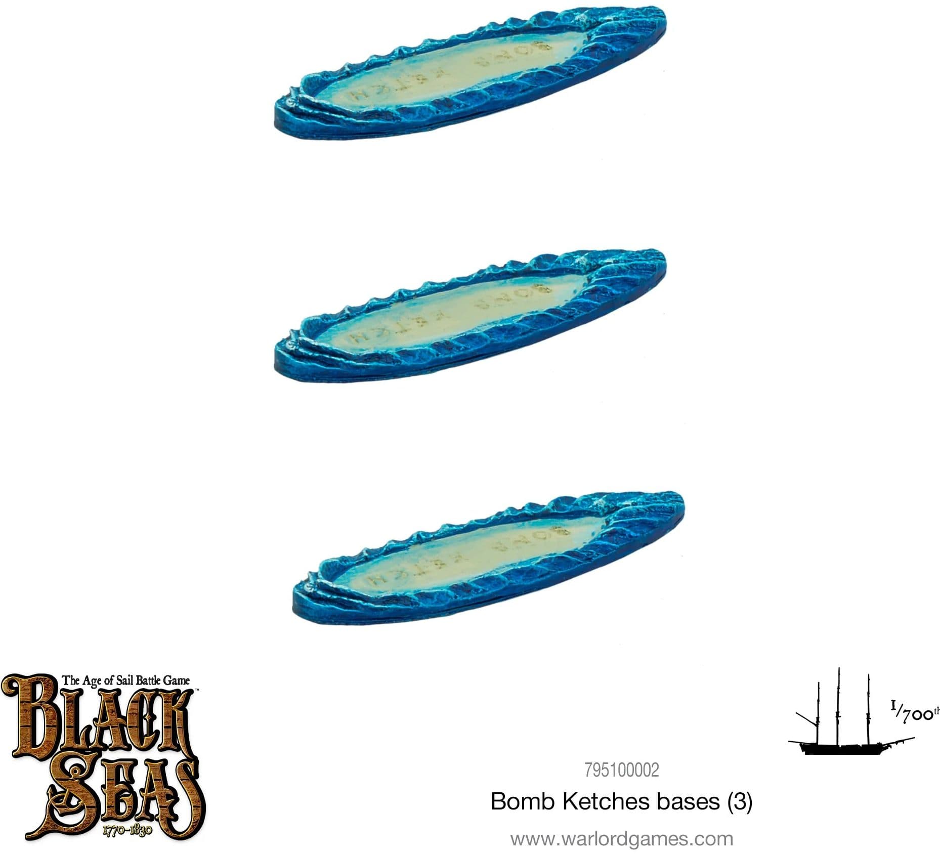 Black Seas: Bomb Ketch Bases - Image 1