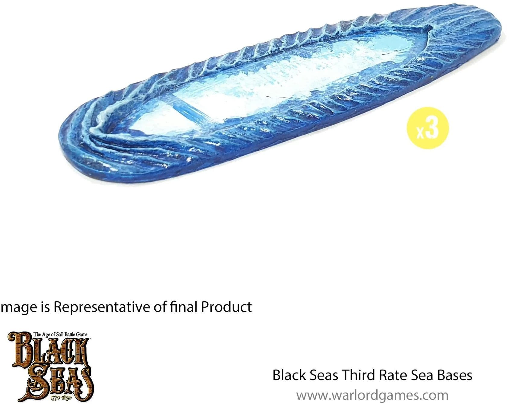 Black Seas third rate sea bases x3 - Image 1