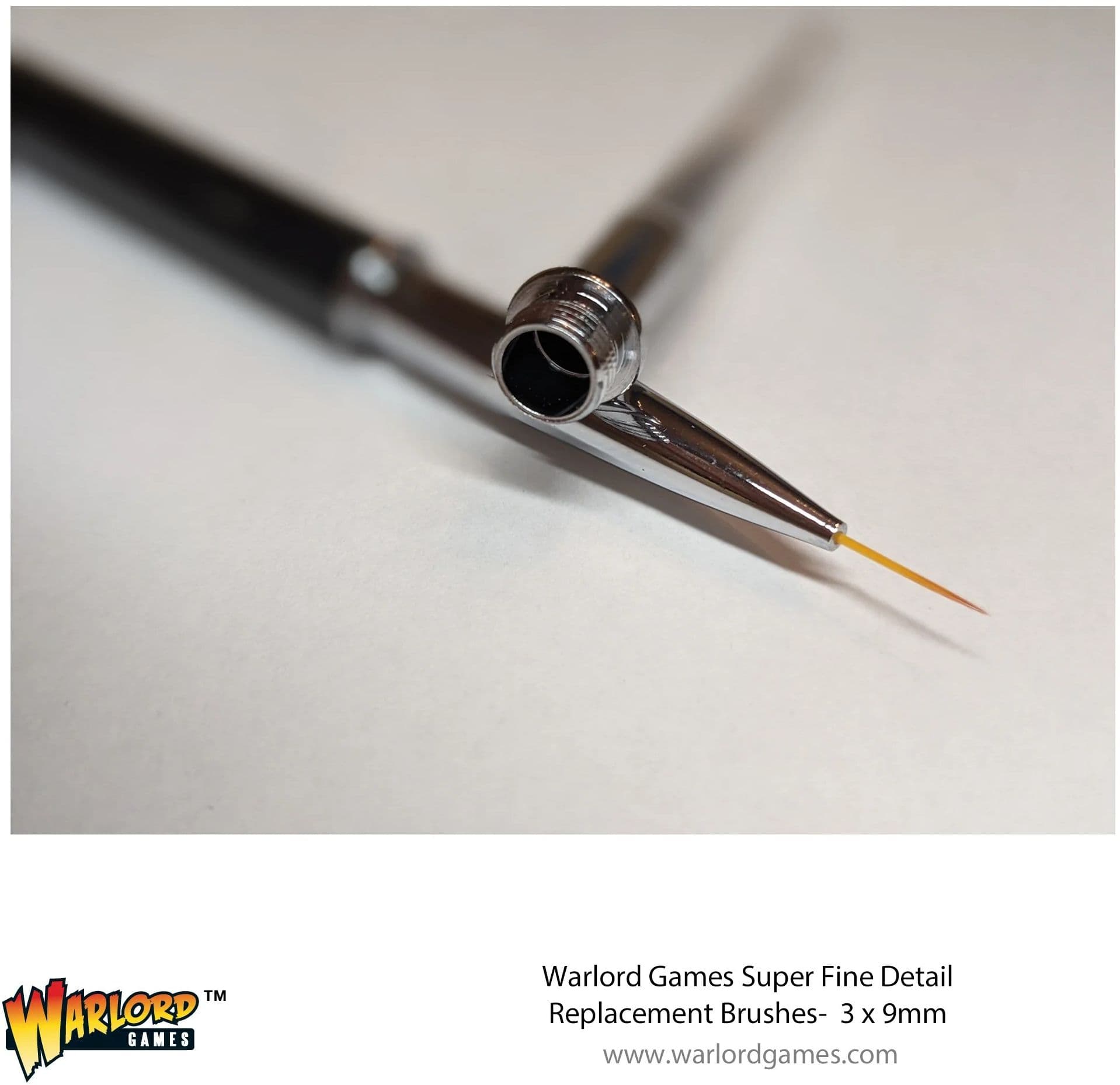 Warlord 3 pack 9mm Replacement Brush - Image 1