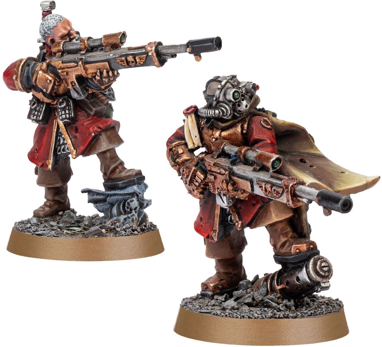 Vostroyan Guardsmen with Sniper Rifles