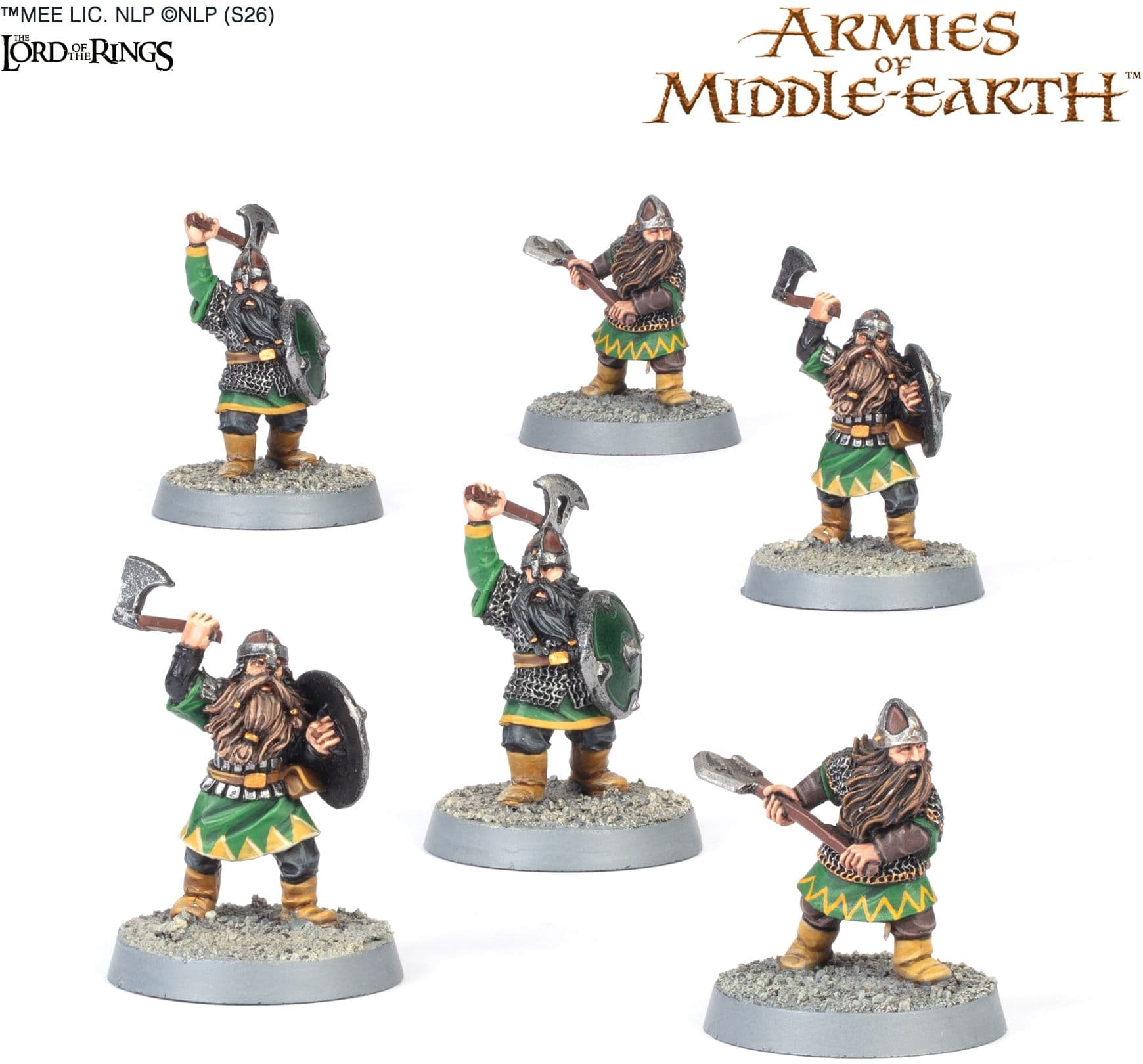 Classic Khazad-dum Dwarven Warriors