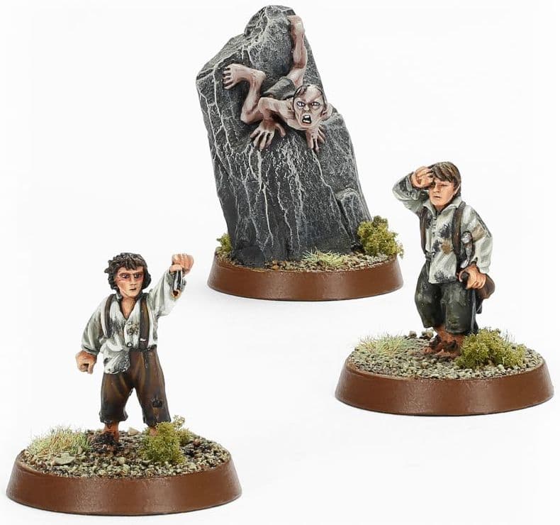 Frodo Baggins, Samwise Gamgee & Gollum - Image 1