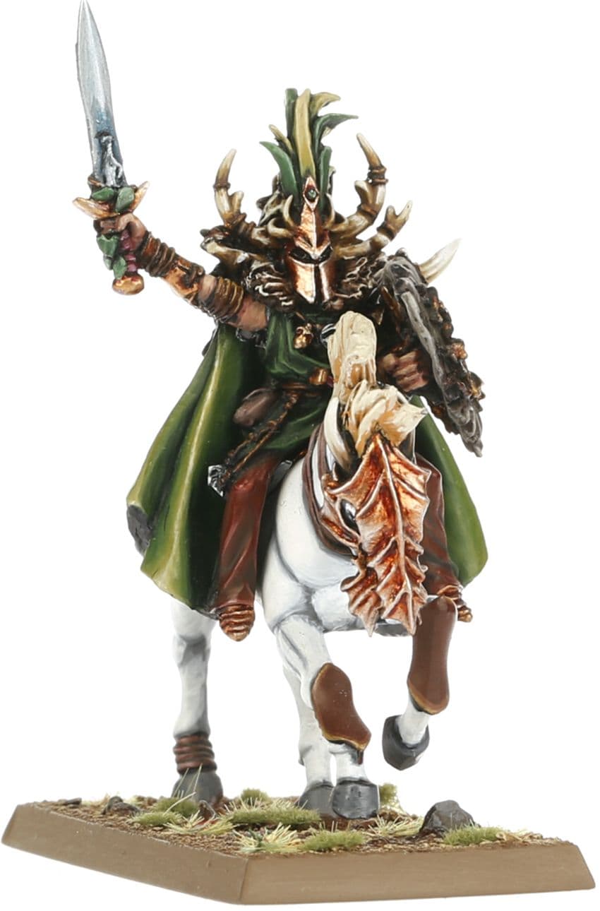 Wood Elf Noble on Elven Steed - Image 1