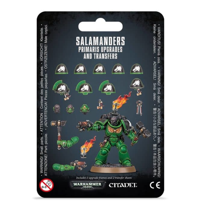 Salamanders Primaris Upgrades & Transfers - Image 1