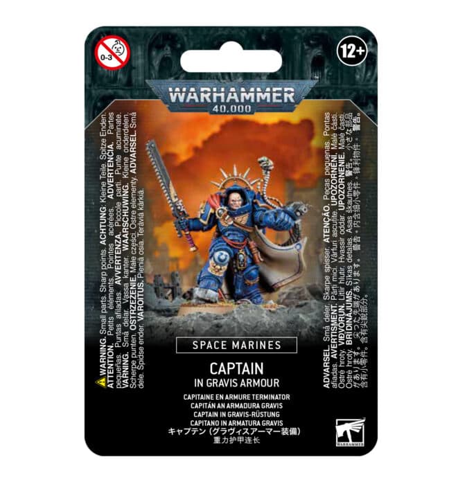 Space Marines Captain in Gravis Armour - Image 1