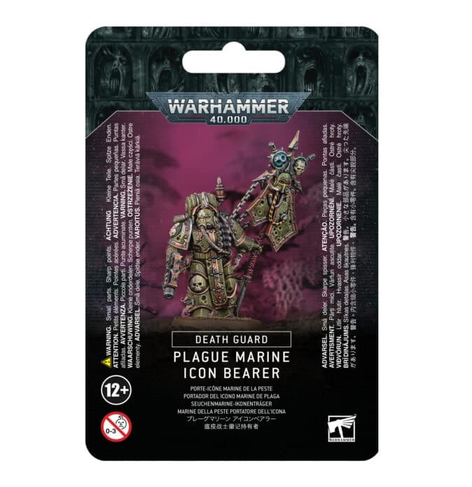 Death Guard Plague Marine Icon Bearer