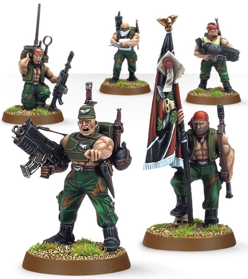 Cadian Command Squad