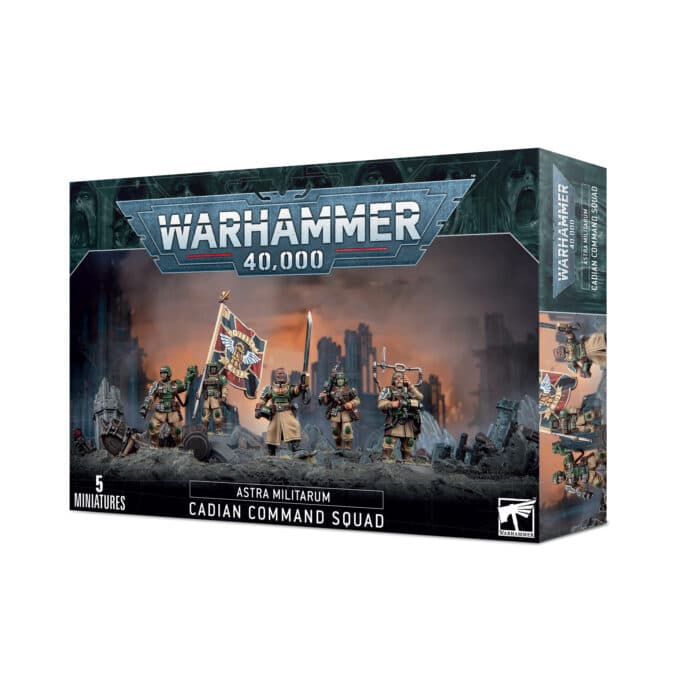 A/Militarum: Cadian Command Squad - Image 1