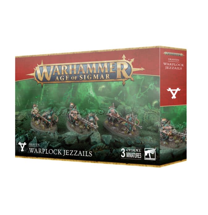 Age of Sigmar Skaven Warplock Jezzails - Image 1