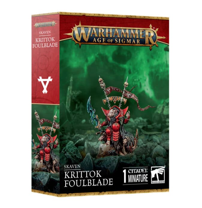 Age of Sigmar Skaven Krittok Foulblade - Image 1