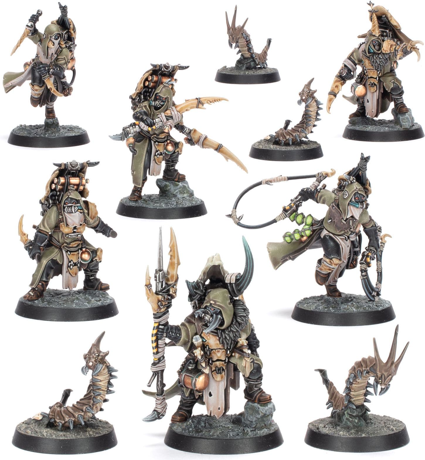 Sha'dar Hunters and Arthromite Spinewyrms