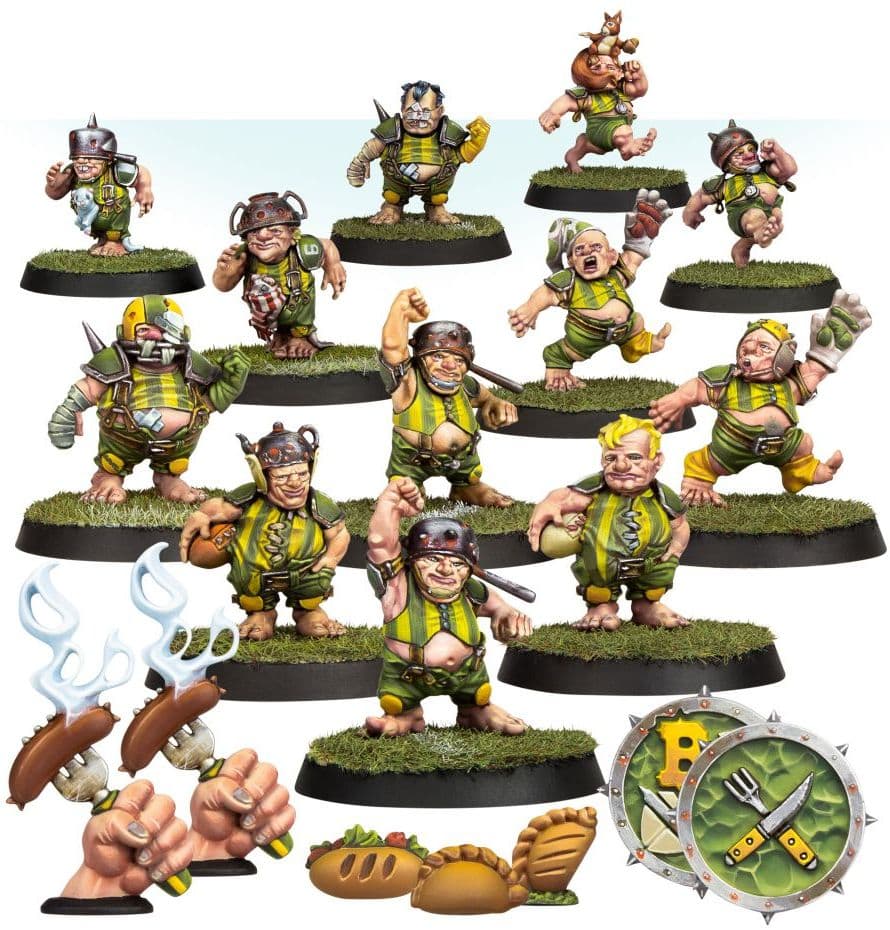 Halfling Blood Bowl Team - Greenfield Grasshuggers