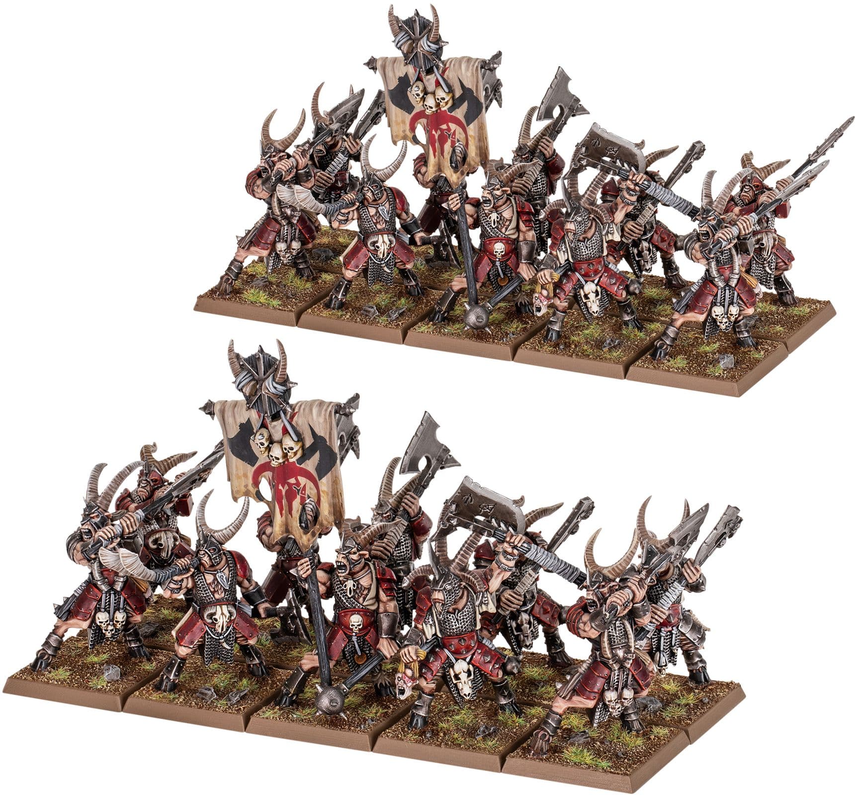 Beastmen Brayherds: Bestigor Herd