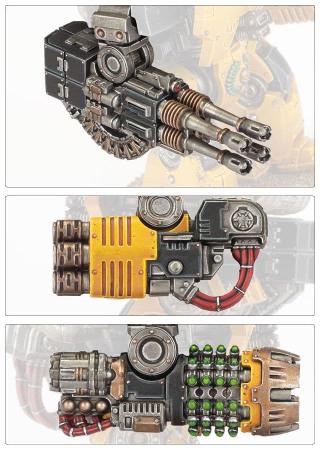 Leviathan Siege Dreadnought Ranged Weapons Frame - Image 1