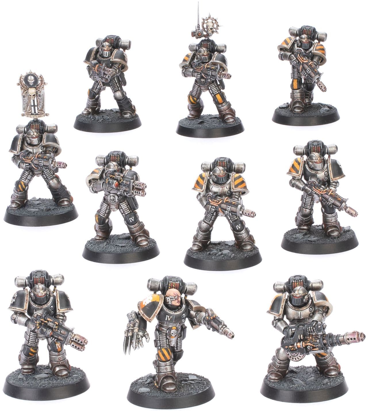 MKII Veteran Squad with Disintegrator Weapons - Image 1