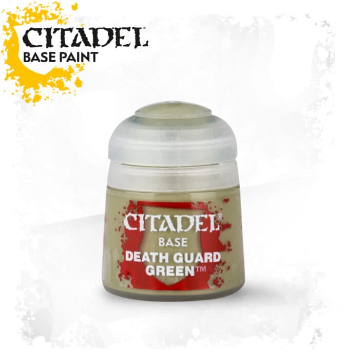 BASE: DEATH GUARD GREEN  (12ML) (6 PACK)