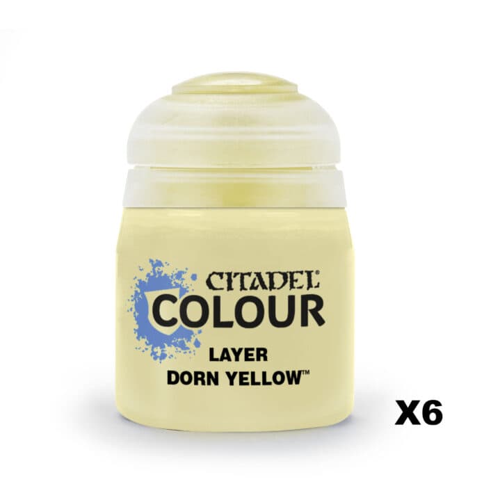 LAYER: DORN YELLOW (12ML) (6 PACK)