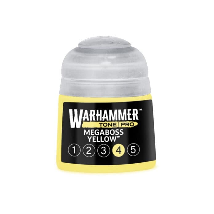 TN_ MEGABOSS YELLOW 4 12ML ROW - Image 1