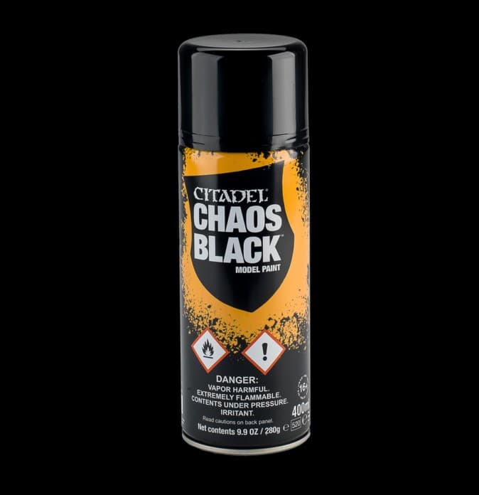 Chaos Black Spray (Global) (6 Pack)